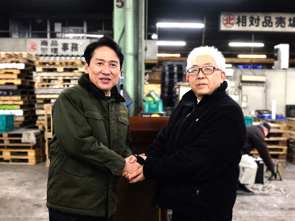 武内市長に激励いただきました！