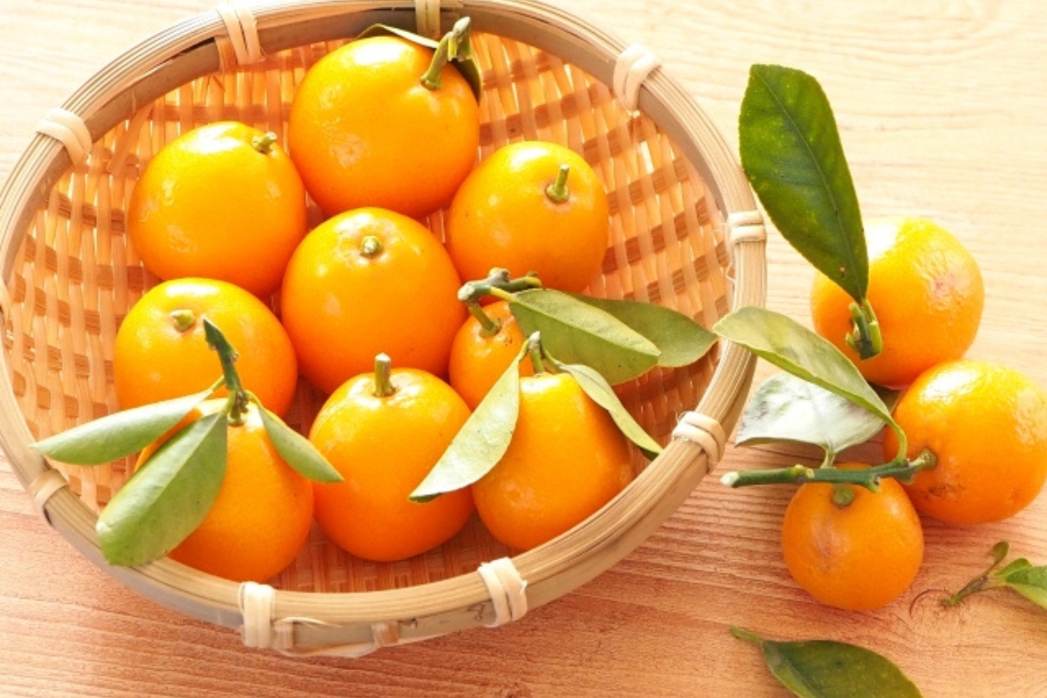 「金柑」は風邪予防の小さなお守り